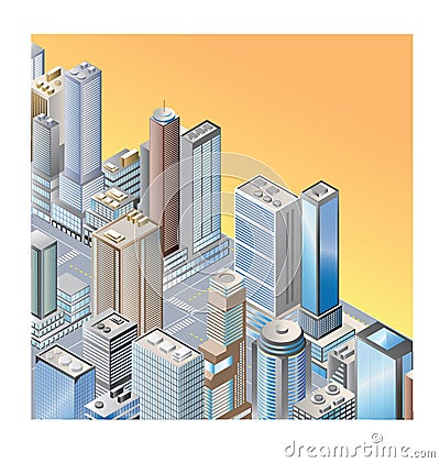 City skyline Vector Illustration