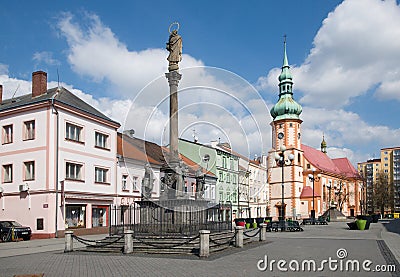 City Sokolov , Czech republic Editorial Stock Photo