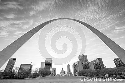 City of St. Louis skyline Stock Photo