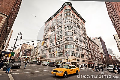 City streetlife in New York Editorial Stock Photo