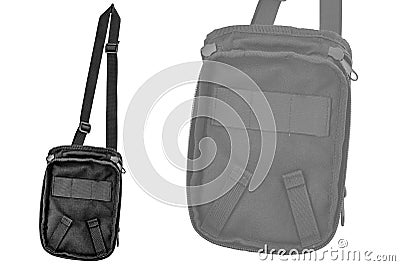 City tactical bag for concealed carrying weapons without a gun i Stock Photo