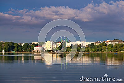 City of Ternopil Stock Photo