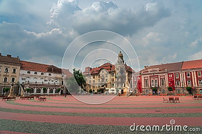 City of Timisoara Romania Editorial Stock Photo