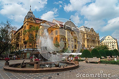 City of Timisoara Romania Editorial Stock Photo