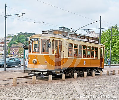 The city tour on tram Editorial Stock Photo