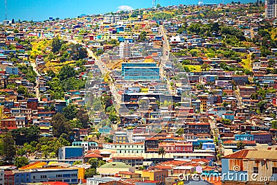 City of Valparaiso, Chile Stock Photo