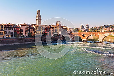 City of Verona. Italy Stock Photo