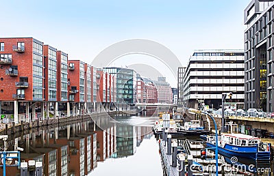 City view of Hamburg, Germany Editorial Stock Photo