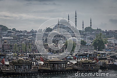 City view. Istanbul. Turkey Editorial Stock Photo