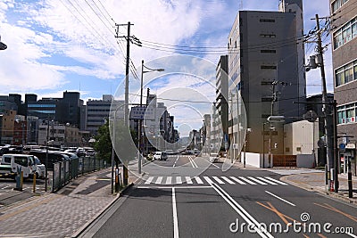 City View of Kyoto, Japan Editorial Stock Photo