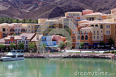 City View of Lake Las Vegas Editorial Stock Photo