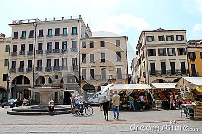 City view of Padua, Italy Editorial Stock Photo