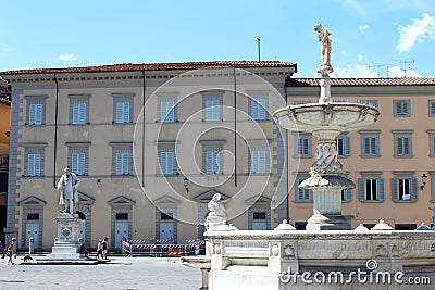 City view of Prato, Italy Editorial Stock Photo