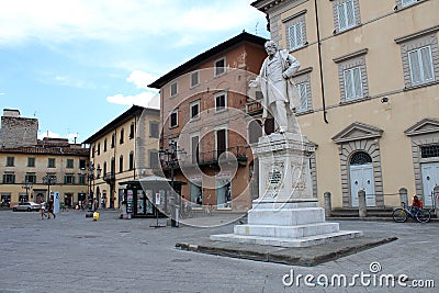 City view of Prato, Italy Editorial Stock Photo