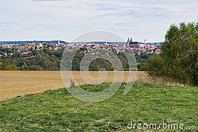 City view on Rothenburg ob der Tauber, Germany Stock Photo