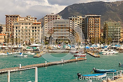 City view. Salerno. Italy Stock Photo