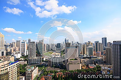 City view of Shanghai Editorial Stock Photo