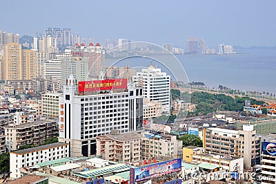 The City view of zhuhai Editorial Stock Photo