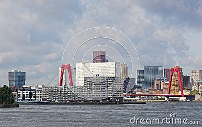 City views Rotterdam Editorial Stock Photo