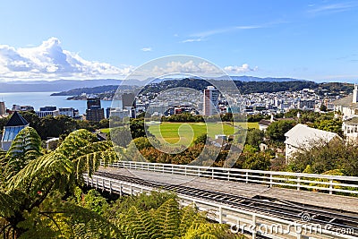 City of Wellington, New Zealand Editorial Stock Photo