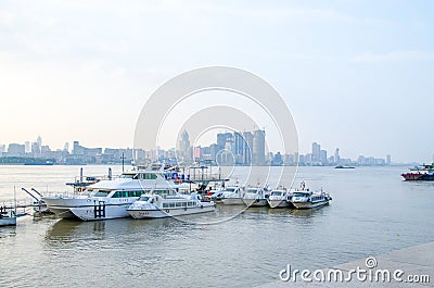 City of Wuhan, China Editorial Stock Photo