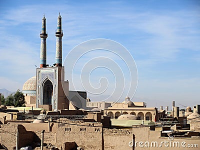 City of Yazd Stock Photo