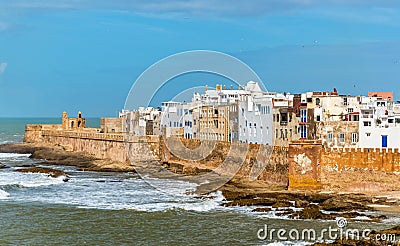 Cityscape of Essaouira, a UNESCO world heritage site in Morocco Stock Photo