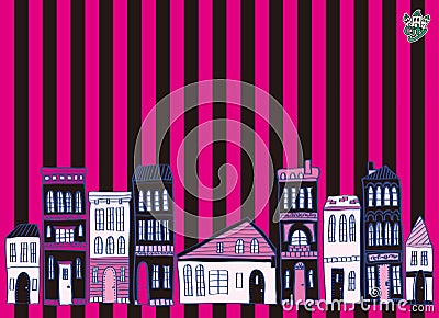 Cityscape. Vector Illustration