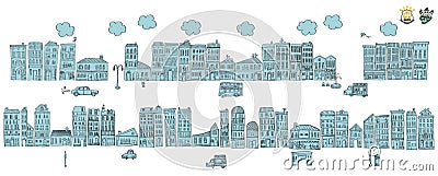 Cityscape. Vector Illustration