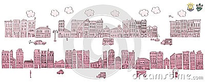 Cityscape. Vector Illustration