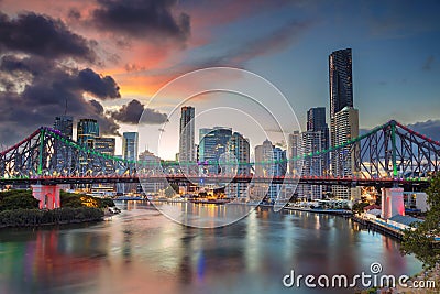 City of Brisbane. Stock Photo