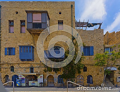 Cityscape of Jaffa from the old port Tel Aviv Jaffa Israel Editorial Stock Photo