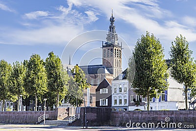 Cityscape of Nijmegen The Netherlands Stock Photo