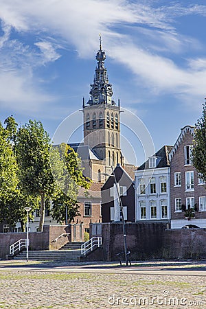 Cityscape of Nijmegen The Netherlands Stock Photo