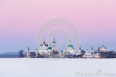 Cityscape of Rostov city Stock Photo
