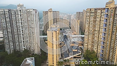 a cityscape of Tai Wo, hong kong 23 Jan 2023 Stock Photo