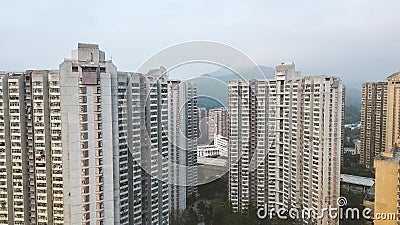 a cityscape of Tai Wo, hong kong 23 Jan 2023 Stock Photo