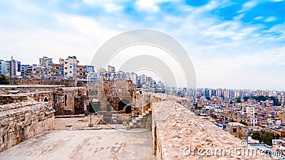 Cityscape of Tripoli in Lebanon Stock Photo