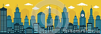 Cityscape Vector Illustration