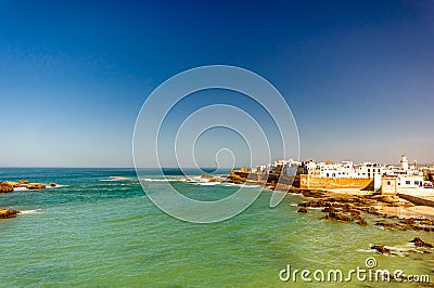 Cityscpe of Essaouira in Morocco Stock Photo