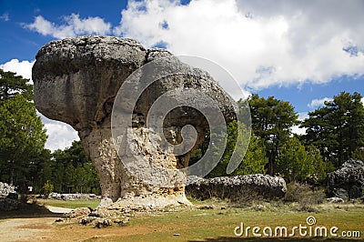 Ciudad Encantada in Cuenca. Spain Stock Photo