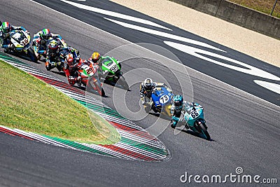 CIV - Italian Speed Championship Civ Round 5Â° - Moto 3 Editorial Stock Photo