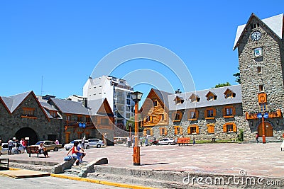 Civic Center - Bariloche - Argentina Editorial Stock Photo
