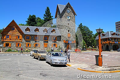 Civic Center - Bariloche - Argentina Editorial Stock Photo