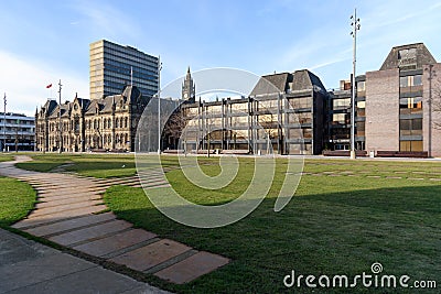 Civic Centre Middlesbrough UK Stock Photo