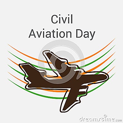 Civil aviation day. Stock Photo