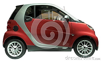 Civil car isolated Stock Photo