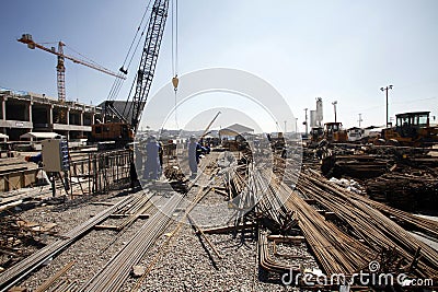 Civil construction Editorial Stock Photo