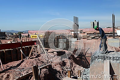 Civil construction Editorial Stock Photo