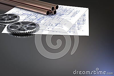 Civil engineer concept Stock Photo